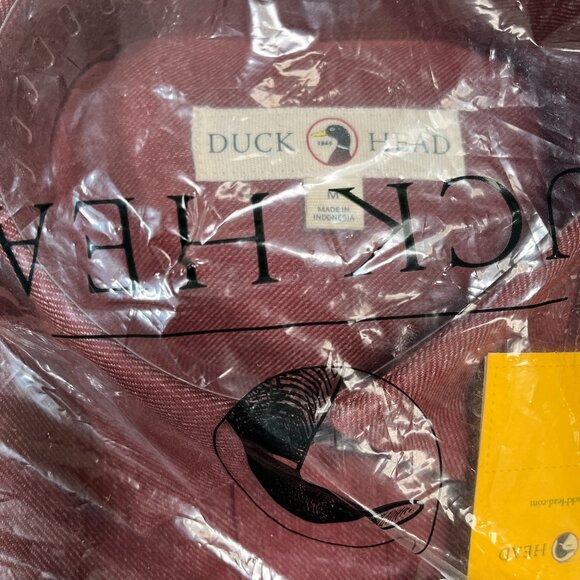 Duck Head Performance Flannel Men's Button Down Shirt Wicking Medium New - Picture 7 of 7